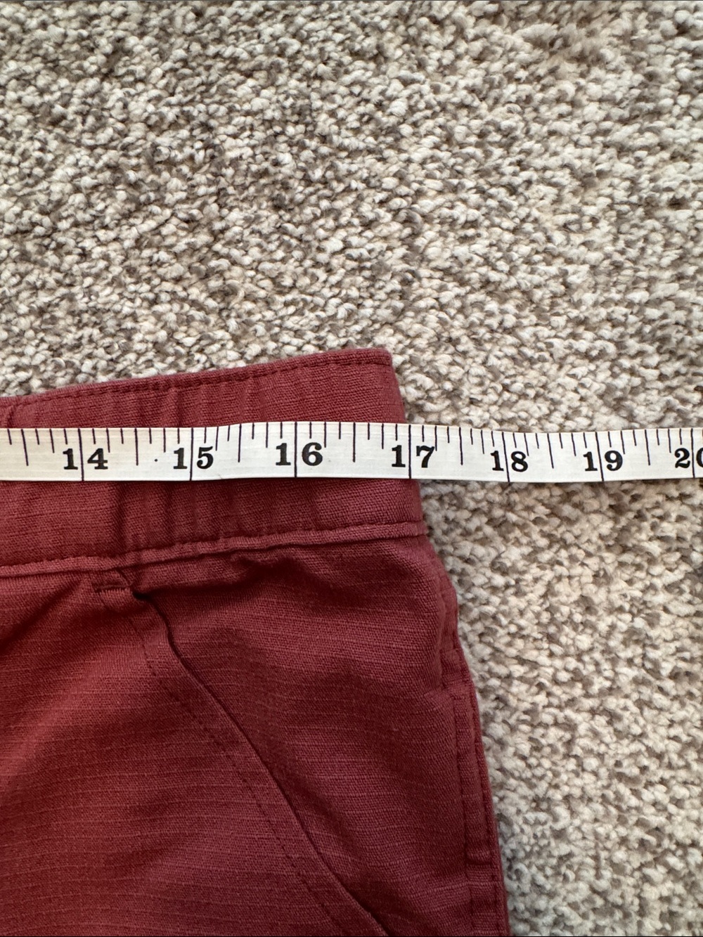 Women’s Carhartt Shorts - Brick Red - Picture 7 of 7